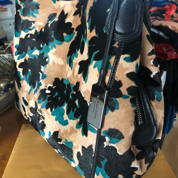 Coach NWT. Edie shoulder bag. Print & dyed calf hair. Limited Edition. ♥️ - Picture 6 of 13